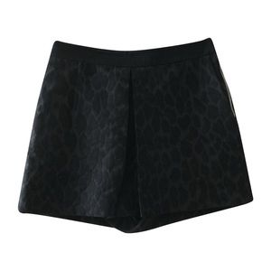 SANDRO | Leopard pleated shorts